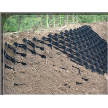 HDPE / LDPE Cellular Textured Geocell Gravel Grid für Last Support